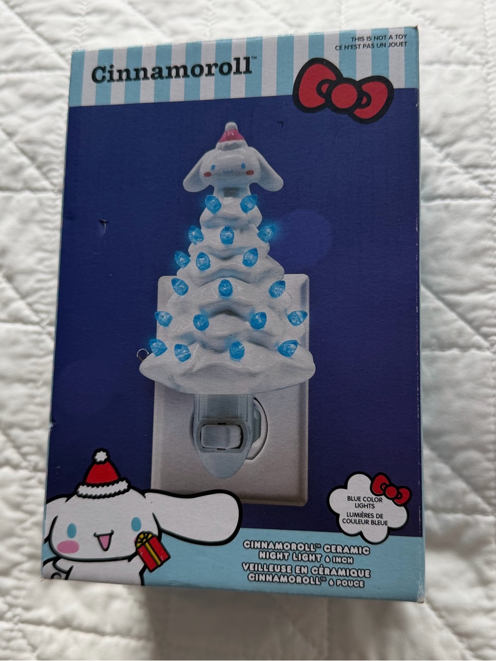 Sanrio Cinnamoroll White Ceramic Plug-in Night Light